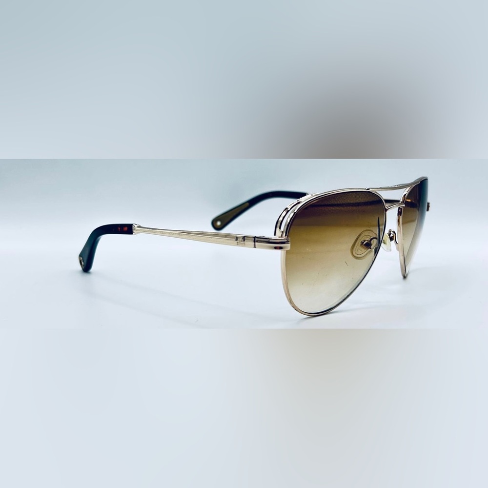Gold Pilot Sunglasses Frames Only